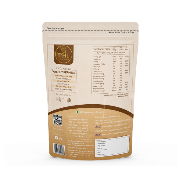 THI 100% Natural Walnut Kernels 250g Standee - Image 5