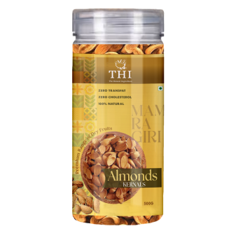 THI 100% Natural Mamragiri Almonds Kernel Jar