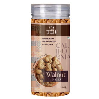 THI 100% Natural Walnut Shell Jar