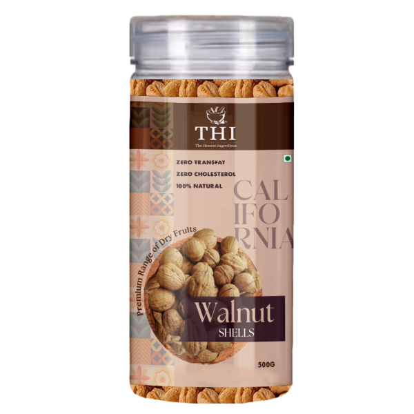 THI 100% Natural Walnut Shell Jar