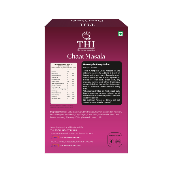 THI Chaat Masala 100g - Image 3