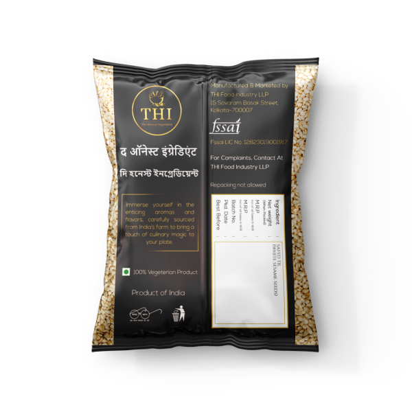 THI 100% Natural White Sesame Seeds (Til) - Image 2